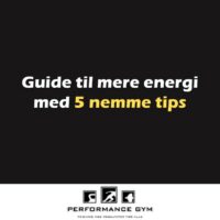 Guide til mere energi med 5 nemme tips